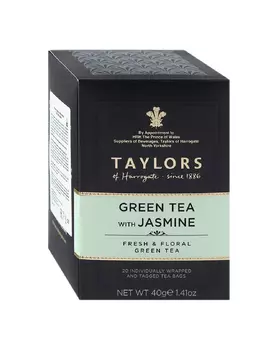 Чай зеленый Taylors с цветками жасмина 20пак