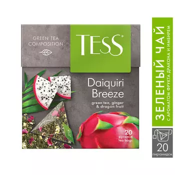 Чай зеленый Tess Daiquiri Breeze 20 пак