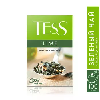 Чай зеленый Tess Lime 100г