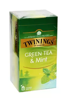 Чай зеленый Twinings с ароматом мяты 25пак
