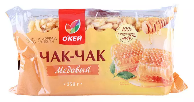 Чак-чак медовый ОКЕЙ 250г