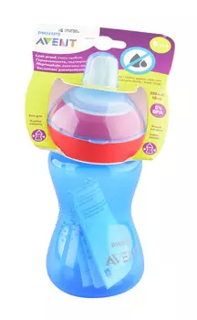 Чашка-непроливайка Avent с мягким носиком 300 мл артSCF802/01