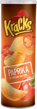 Чипсы картофельные Kracks Паприка 160г
