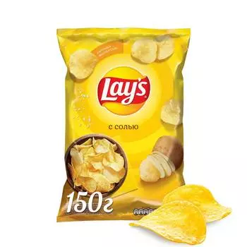 Чипсы картофельные Lay's Натуральные с солью 150г