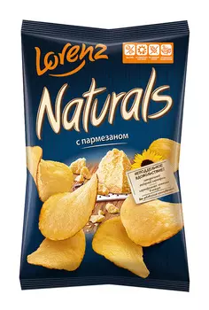 Чипсы картофельные Naturals Пармезан 100г