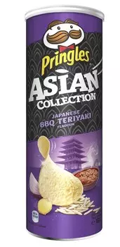 Чипсы Pringles Рис соус барбекю терияки по-японски 160г