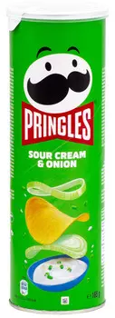 Чипсы Pringles Сметана/Лук 165г