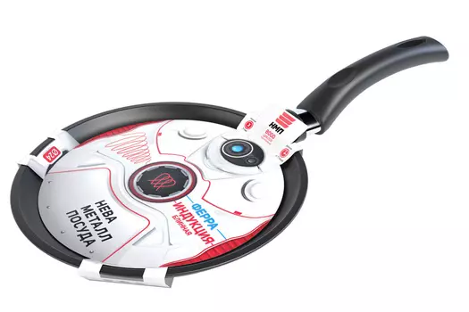 Cковорода НМП, Ферра Индукция, блинная 24 см