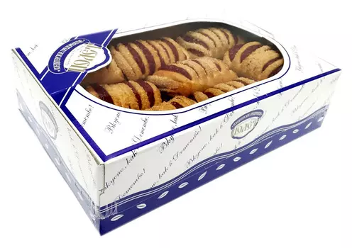 Слоеный Десерт Штрудлики с Малиной КП Полет 500г