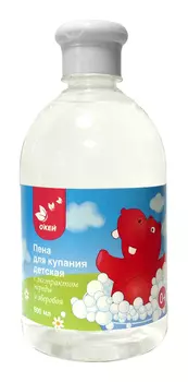 Детская пена Baby island д/купания с экстрактом череды и зверобоя 0+ серии 500мл (Окей)