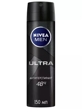 Дезодорант спрей мужской Nivea Ultra 150мл