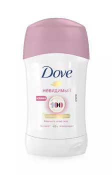 Дезодорант стик женский Dove Невидимый Нежность лепестков 40мл