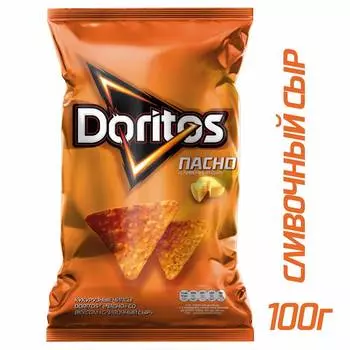 Чипсы кукурузные Doritos Nacho Сливочный сыр 100г