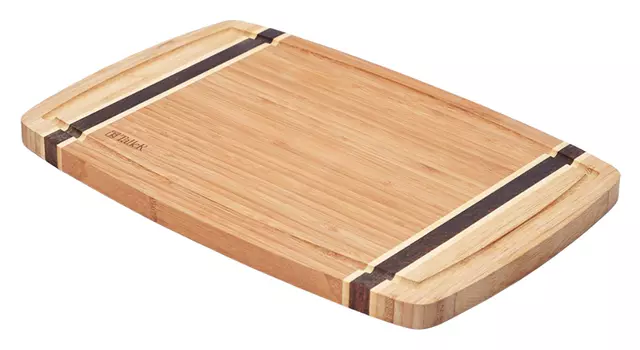 Доска бамбуковая с желобком Taller 30,5х20,5х1,9см