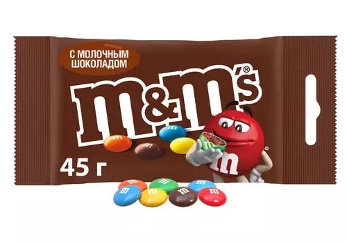 Драже M&amp;M's шоколад 45г