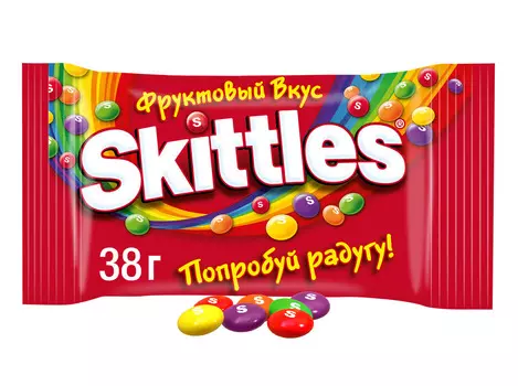 Драже Skittles Фрукты 38г