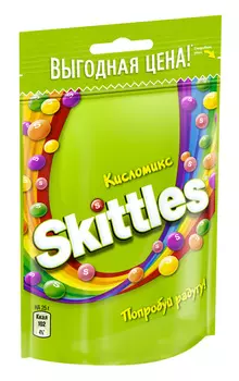 Драже Skittles Кисломикс 100г