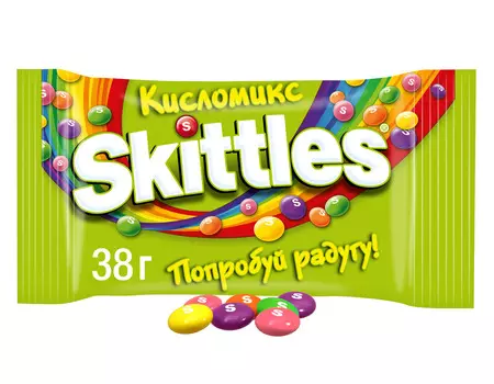 Драже Skittles Кисломикс 38г