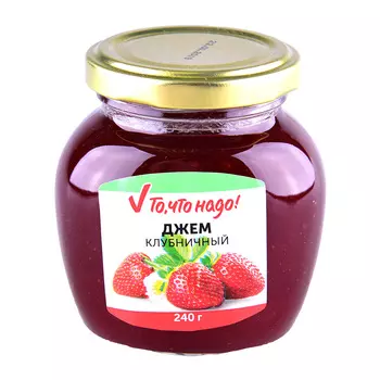 Джем клубничный 230г ТЧН!