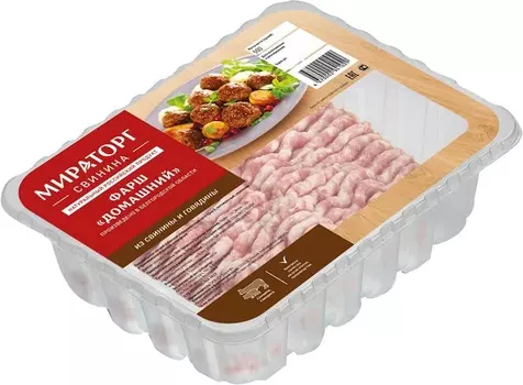 Фарш Домашний охлажденный Мираторг 500г