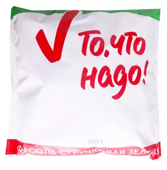 Фасоль стручковая ТЧН! зеленая 400г