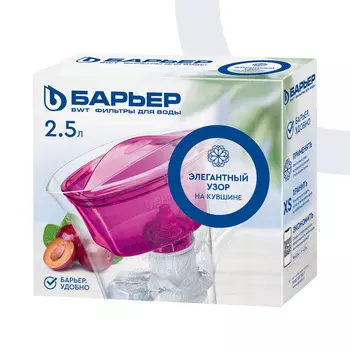 Фильтр-кувшин для очистки воды Барьер танго с узором