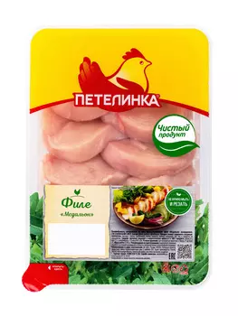 Филе куриное Медальон Петелинка 450г