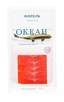 Форель филе-ломтики с/с Океан 100г в/у