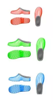 Галоши женские ТЧН! сабо утеплен р36-41