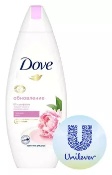 Гель д/душа Dove ваниль и пион 250мл