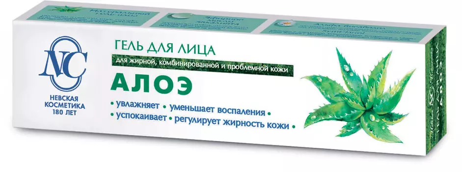 Гель д/лица Алоэ 40мл