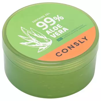 Гель д/лица и тела Consly успокаивающий с экстрактом алоэ вера 300мл