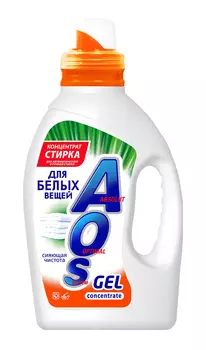 Гель д/стирки AOS д/белых вещей, 1300г