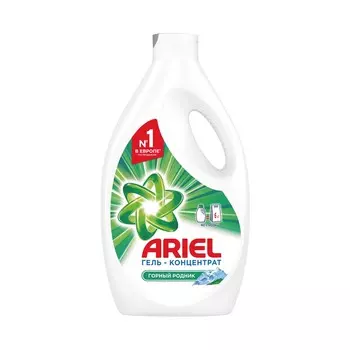 Гель д/стирки Ariel Горный родник 2,6л
