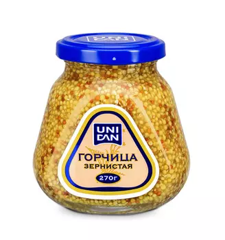 Горчица UNI DAN Зернистая 270