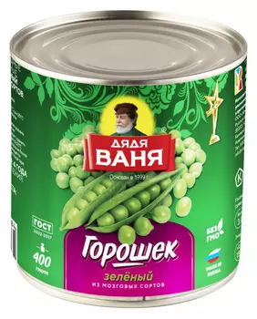 Горошек зеленый Дядя Ваня 400г