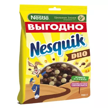 Готовый завтрак Nesquik Duo 700г