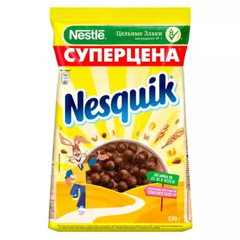 Готовый завтрак Nesquik пак 250г