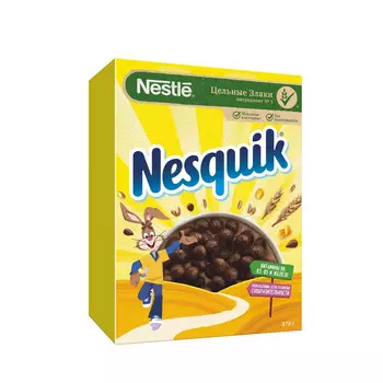 Готовый завтрак Nesquik шоколадные шарики 375г