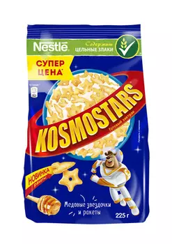 Готовый завтрак Nestle Kosmostars медовый 225г