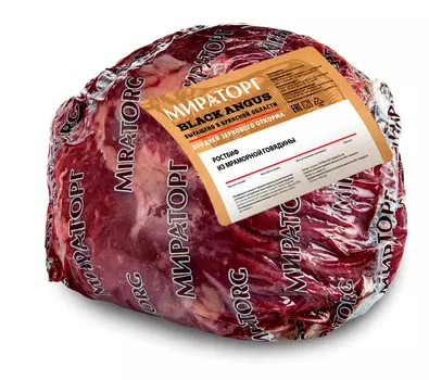 Говядина мраморная ростбиф б/к охлажденная Black Angus Мираторг кг