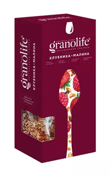 Гранола Granolife клубника/малина 400г