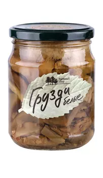 Грибы грузди белые консервированные соленые 500 г