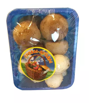 Грибы шампиньоны микс (шамп/королевск) 400г упак