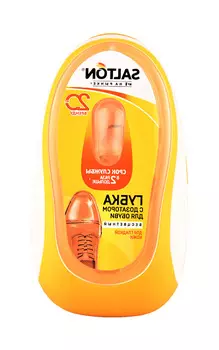 Губка SALTON с дозатором для обуви из гладкой кожи Бесцветный