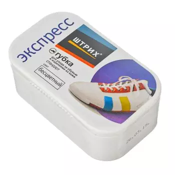 Губка д/обуви Штрих стандарт бесцветный