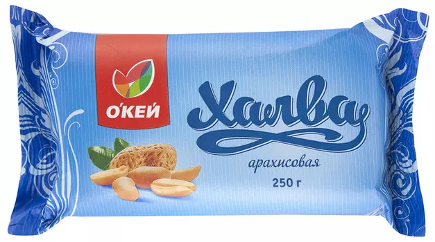 Халва ОКЕЙ арахисовая 250г