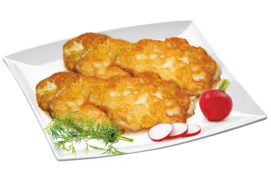 Хек в сырном кляре.100гр.