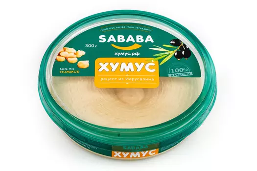 Хумус Sababa Рецепт из Иерусалима 300г