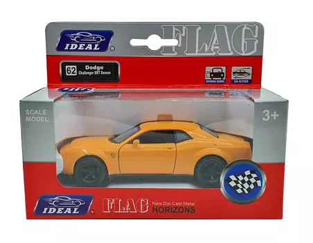 Игрушка модель легкового автомобиля IDEAL 1:32-39 классик в ассорт.